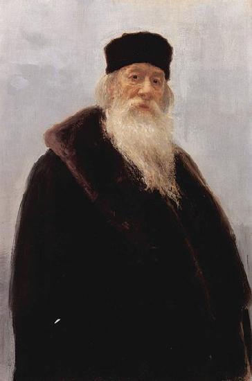 Ilya Repin Portrait of Vladimir Vasilievich Stasov, Russian art historian and music critic Sweden oil painting art
